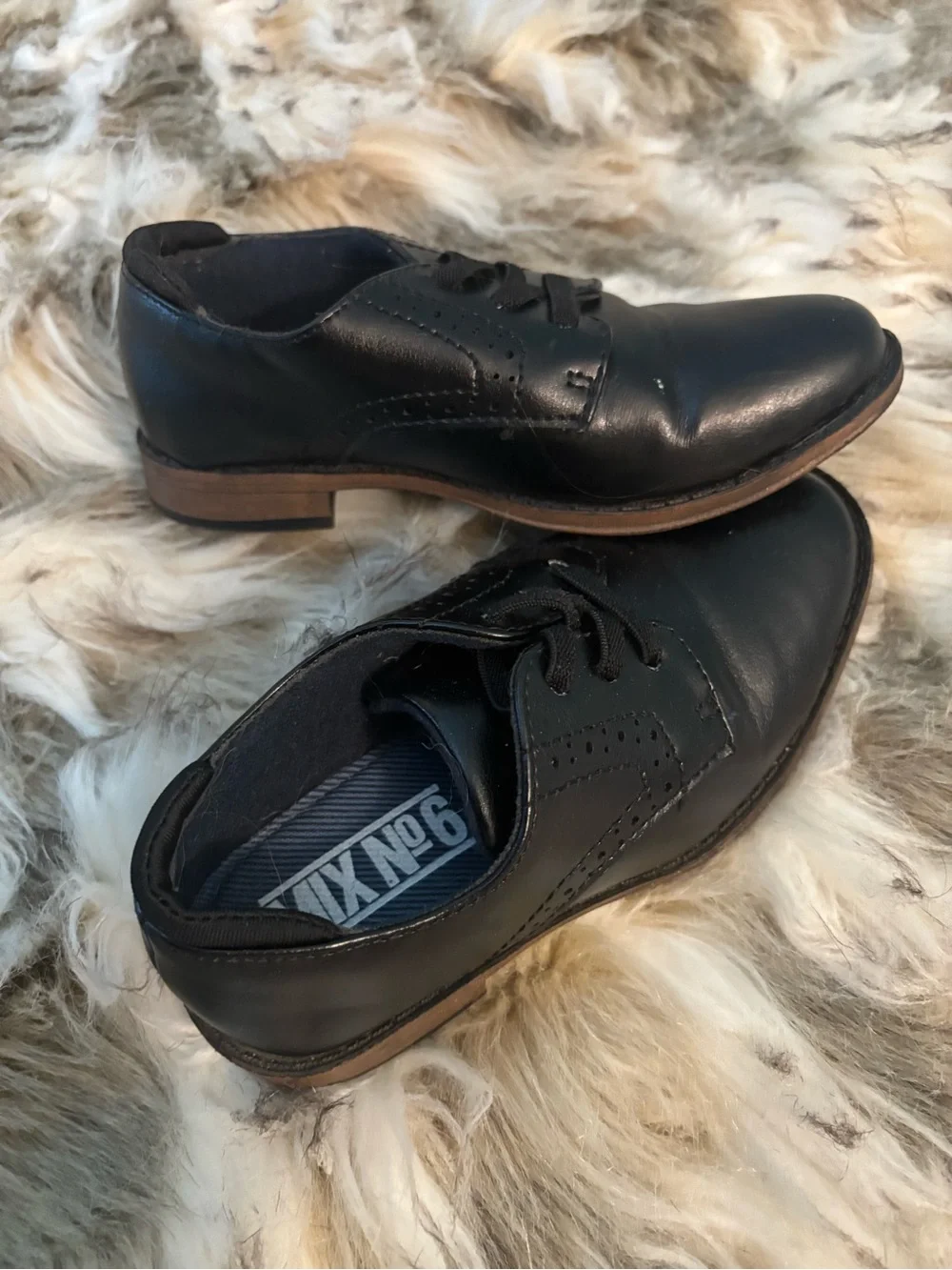Black Toddler Dress Shoes Sz: 10